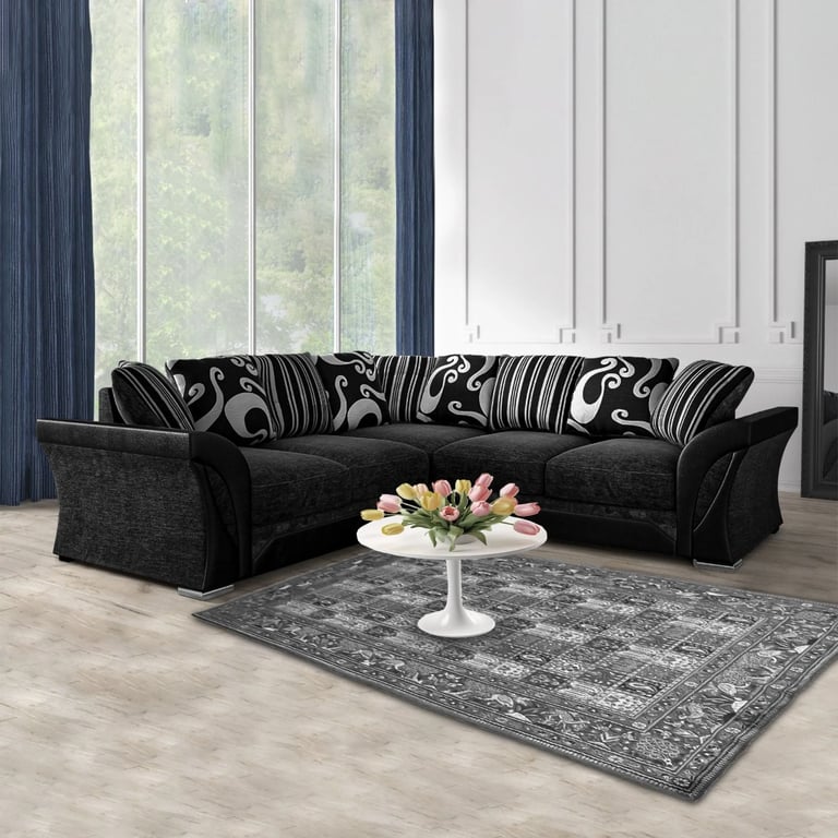 image for Elegant SHANNON Sofa Set >> 3+2 & Corner Sofa >> Flat 35% Off >> Order Now COD>>>