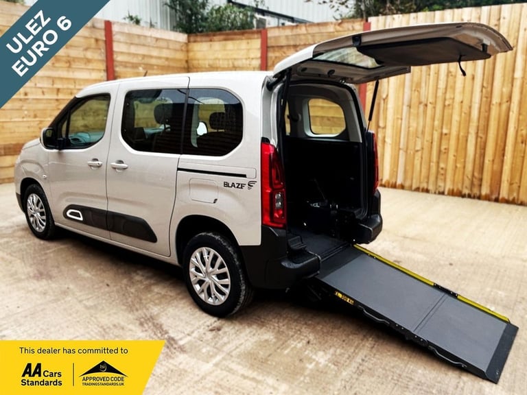 2020 Citroen Berlingo Auto Wheelchair Accessible Disabled Access Vehicle WAV MPV Diesel Automatic