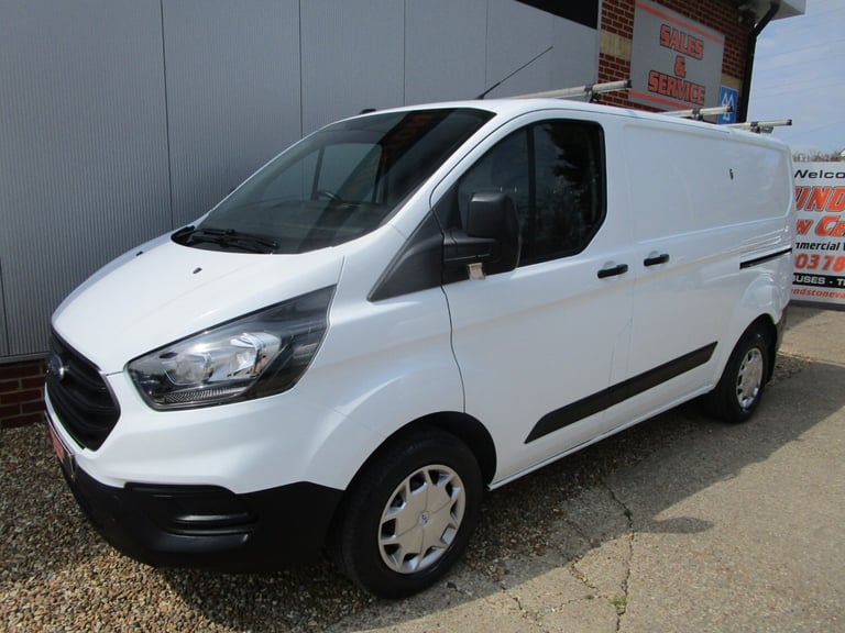 image for £  54  A WEEK - 2021 FORD TRANSIT CUSTOM L1H1 SWB VAN AIR CON FSH EURO 6 