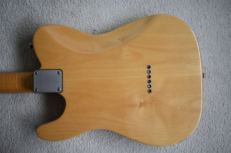 Telecaster DeLuxe Custom Built 24 3/4" Maple/Rosewood Conversion Neck, Alder Body, PAFF