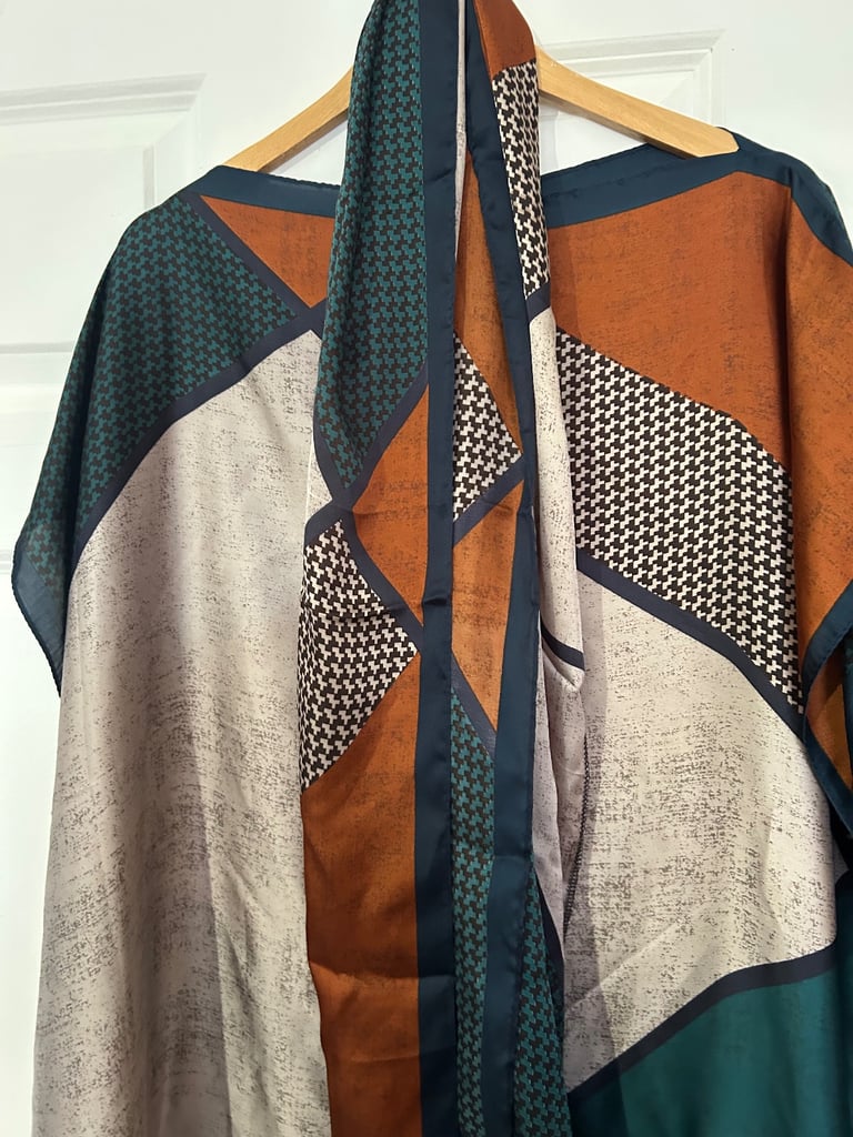 Abaya kaftan dress freesize loose 