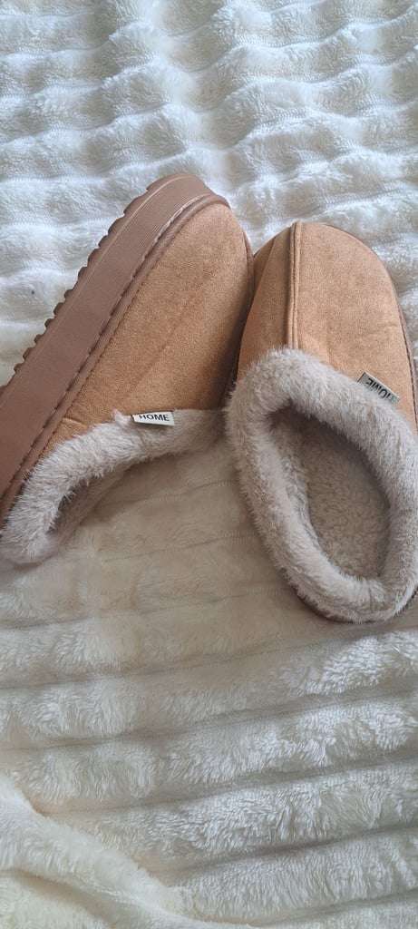 New fluffy winter slippers