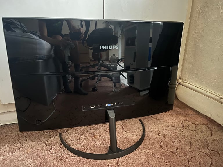 Philips 328E8QJAB5/00 31.5" Widescreen VA W-LED Black Glossy Multimedia Curved Monitor