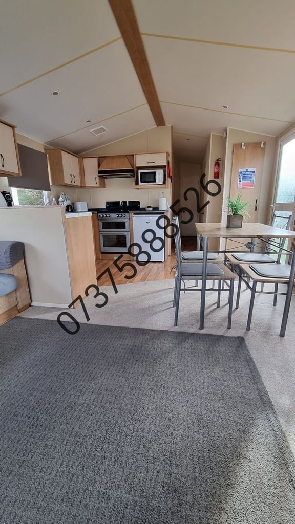 Static caravan for hire at Haven Seton sands 