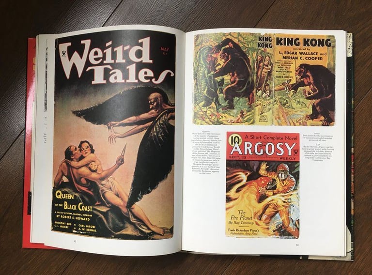 Pictorial History of Science Fiction : collectable 1976 hardback book