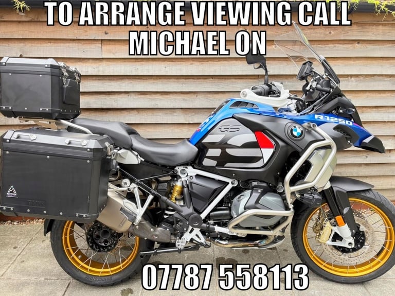 image for 2024 / 24 BMW R 1250 GS Adventure RallyE TE £16000 Blue 11493 miles