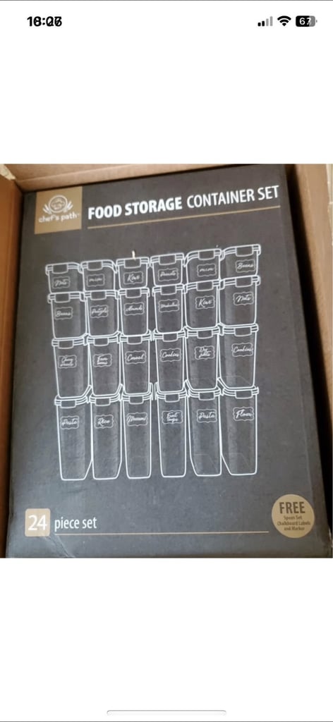 image for Storage containers new 