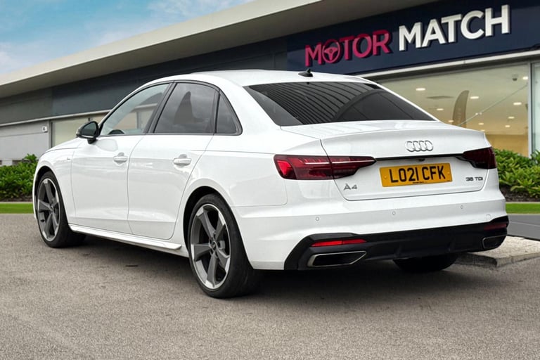 2021 Audi A4 2.0 TDI 35 Black Edition S Tronic Euro 6 (s/s) 4dr Saloon DIESEL Automatic