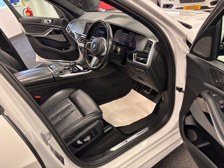 HUGE SPEC BMW X5 M50d XDRIVE QUAD TURBO DIESEL EURO 6 AUTO *WHITE PEARL*RARE X5