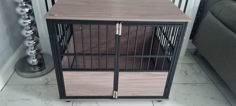 Dog crate furniture 