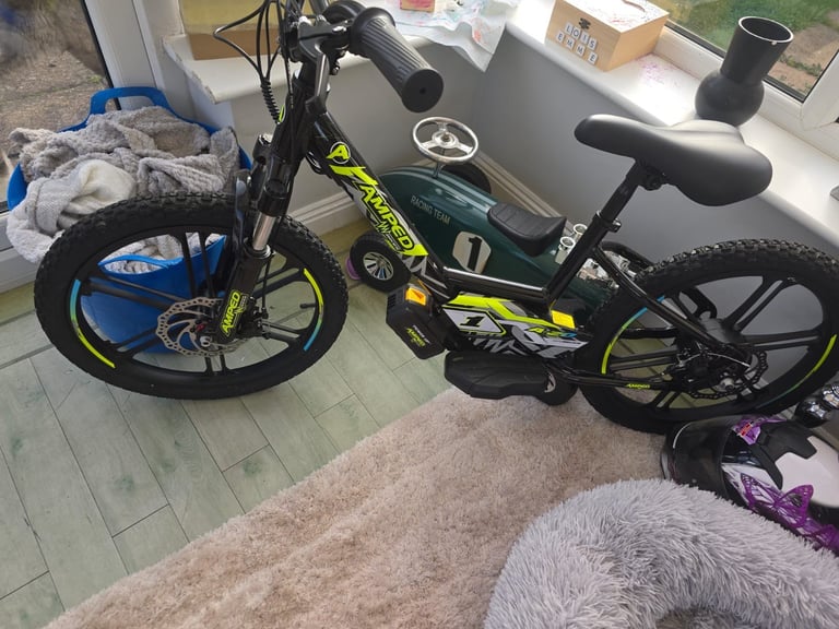 image for Amped electric balance bike 