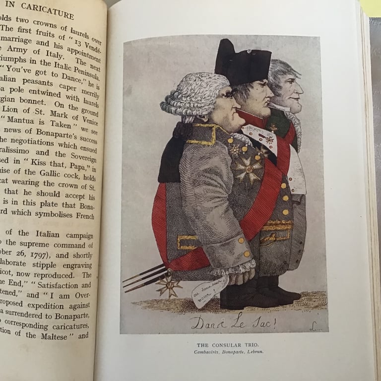 Antique ‘Napoleon in Caricature 1795-1821 vol.11 Hardcover published 1911