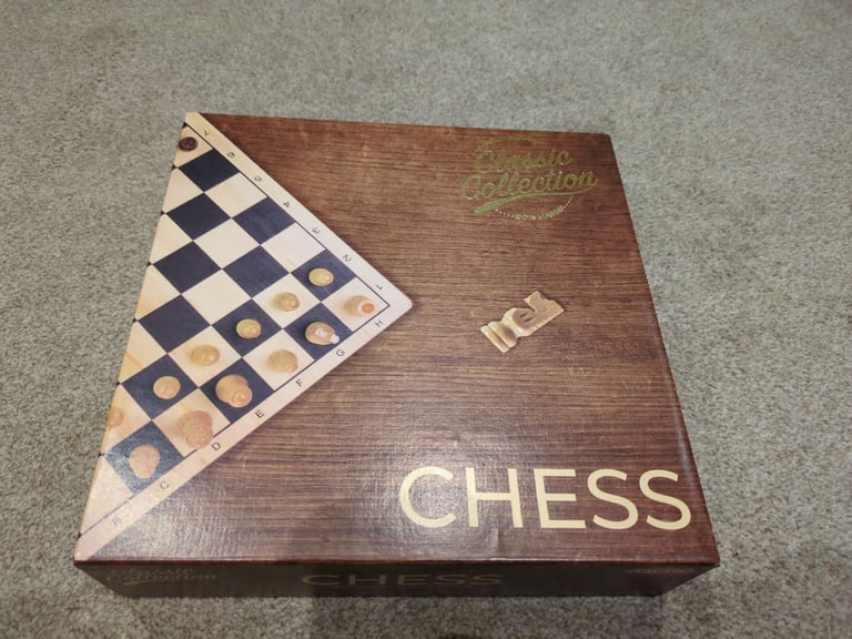 image for Wooden chess set