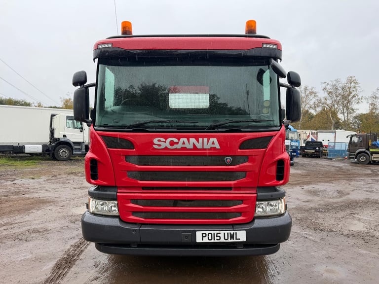 Scania P-SRS C-CLASS P320 2015 6x4 flat bed double drive 10 tyre 30ft flat bed
