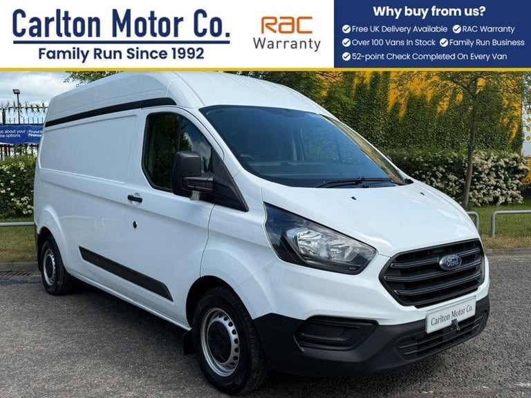 2021 Ford Transit Custom 2.0 300 EcoBlue Leader Panel Van 5dr Diesel Manual L2 H