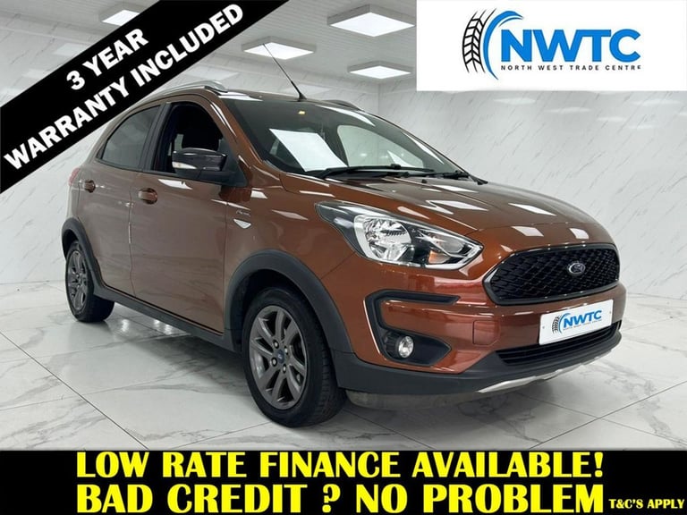 image for 2018 Ford Ka+ 1.2 Ti-VCT Active Hatchback 5dr Petrol Manual Euro 6 (s/s) (85 ps) 1 FORMER Hatchba...
