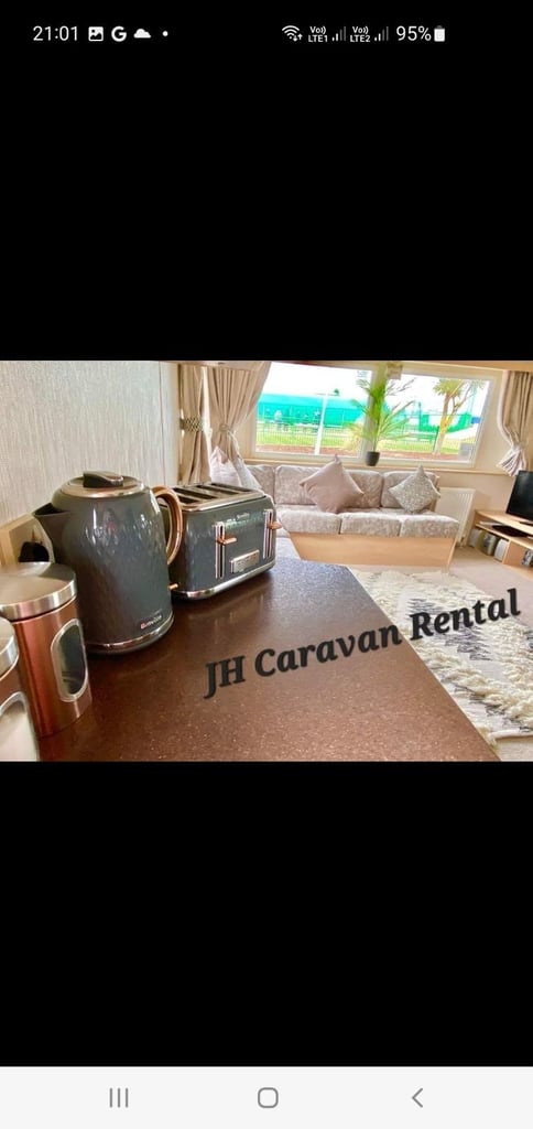 Caravan for sale 8 berth trecco bay