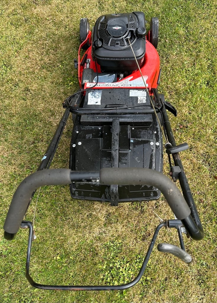 Rover ProCut 50 20” commercial alloy deck lawnmower lifts wet grass 190cc Selfdrive mower serviced 
