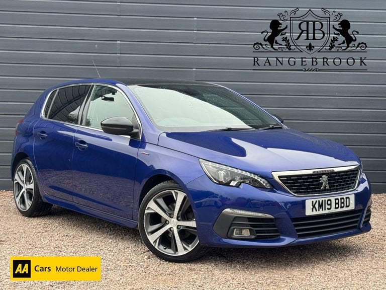 2019 19 PEUGEOT 308 1.5 BLUEHDI GT LINE HATCHBACK 5DR DIESEL EAT EURO 6 (S/S)  D