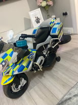 BMW police motorcycle 12v electric ride on