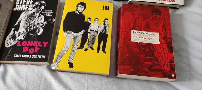 SEX PISTOLS MOTT THE HOOPLE ENGLANDS DREAMING JOHN LYDON GLAM ROCK BOOKS
