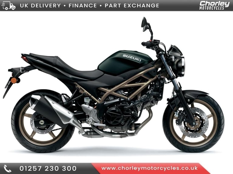 SUZUKI SV650AM5, 0 MILES UNREGISTERED 650cc V-TWIN NAKED STREET BIKE...