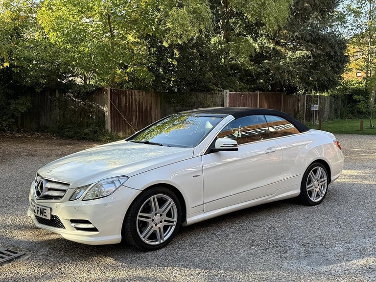 2012 Mercedes-Benz E Class 2.1 E220 CDI BlueEfficiency Sport Cabriolet 2dr Diesel G-Tronic+ Euro ...