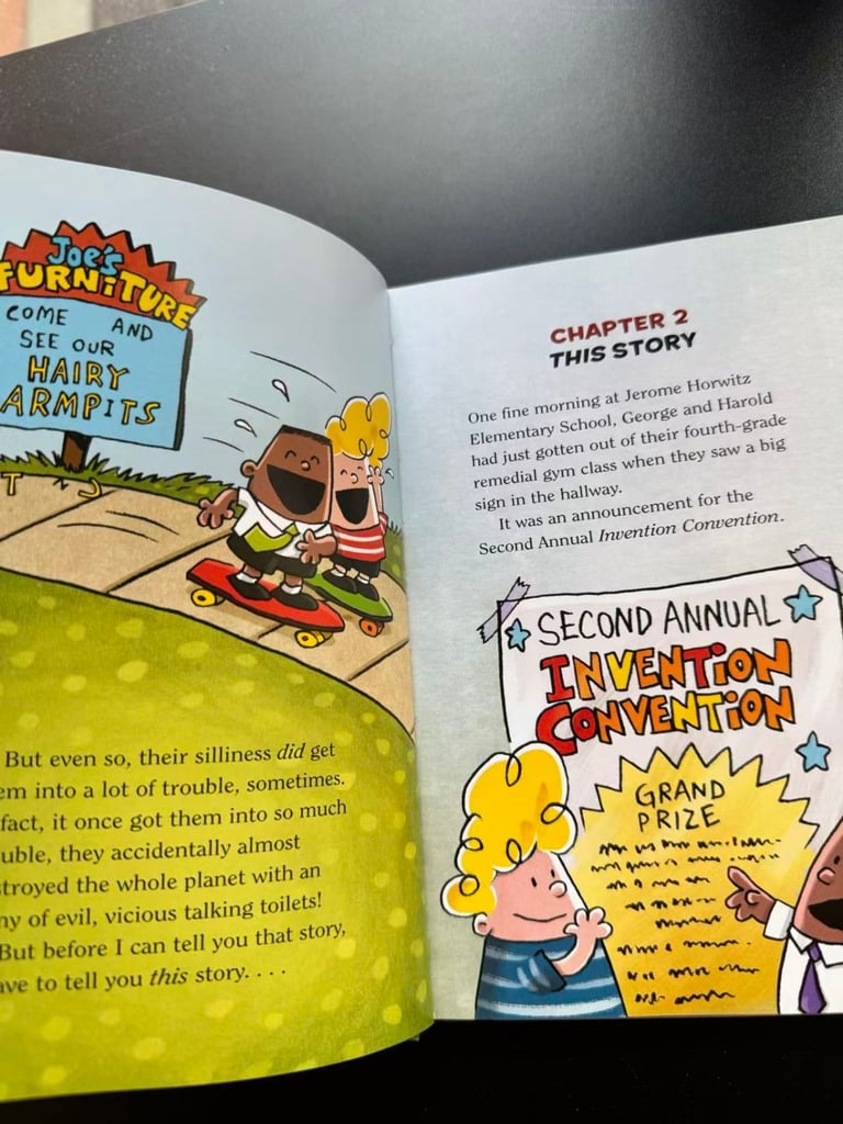 Captain Underpants – 2 Books