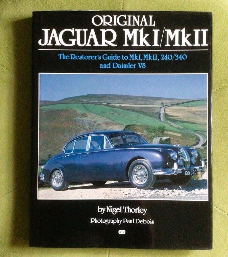 JAGUAR MKI MKII RESTORATION BOOK