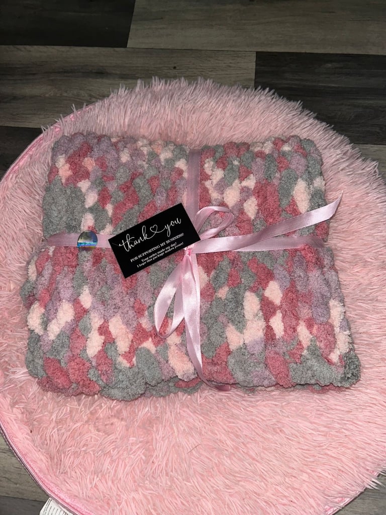  baby blankets hand knitted 