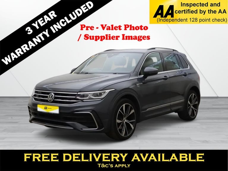 2020 Volkswagen Tiguan 1.5 TSI R-Line SUV 5dr Petrol DSG Euro 6 (s/s) (150 ps) ESTATE Petrol Auto...