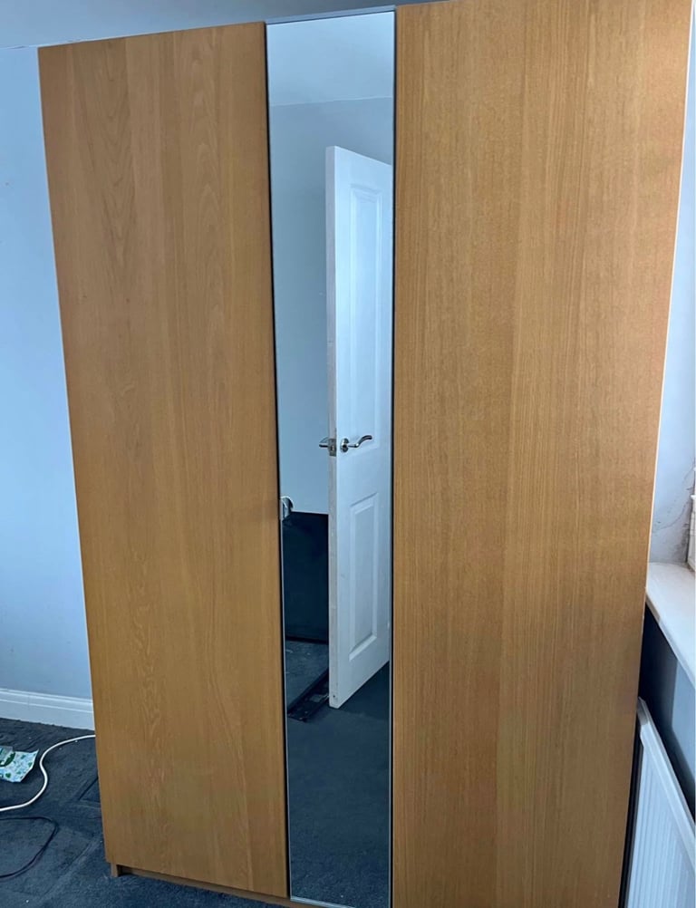 Ikea Wardrobe like New, Mirror Wardrobe 