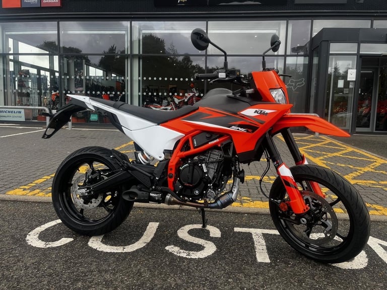 KTM 125 SMC R 125 SMCR Supermoto 0% Finance Offers @Drysdale Motorcycles