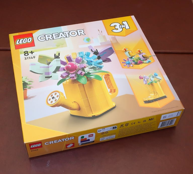 LEGO Creator 31149 Flowers in Watering Can 3in1 Set Unopened