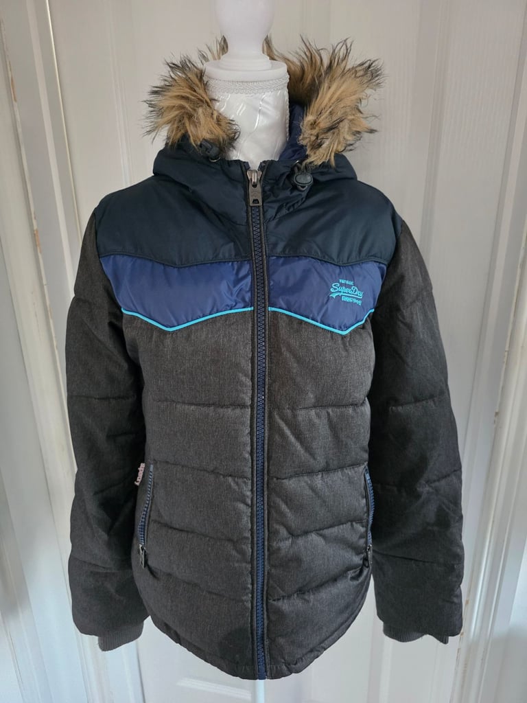 image for Womens superdry coat premium small 