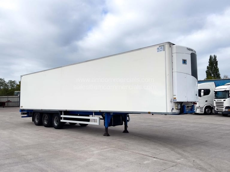 image for CHEREAU TWIN EVAP TRI AXLE FRIDGE TRAILER 