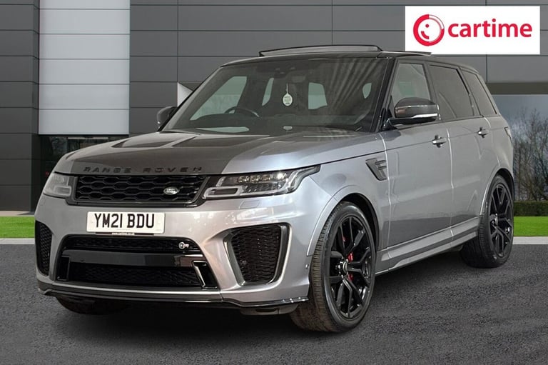 2021 21 LAND ROVER RANGE ROVER SPORT 5.0 P575 V8 SVR CARBON EDITION SUV 5DR PETR