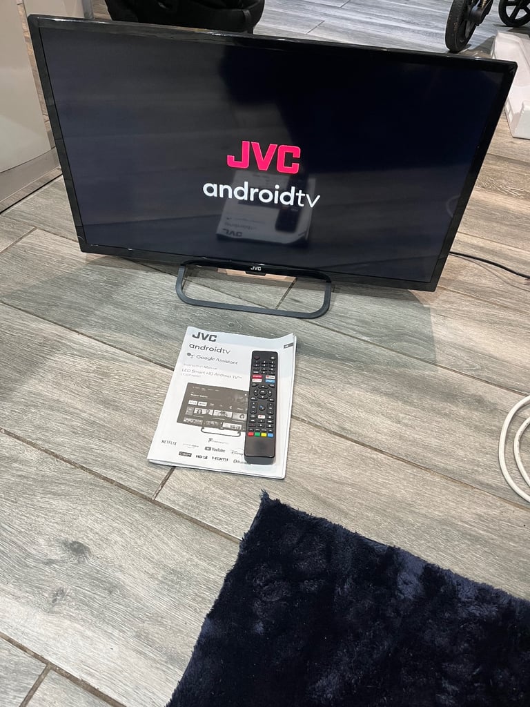 image for JVC 32 inch android smart led tv with google assist bargain only £50 no offers free local delivery 