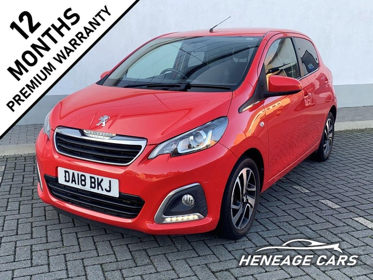 2018 (18) Peugeot 108 1.2 PureTech Allure Petrol 5-Door