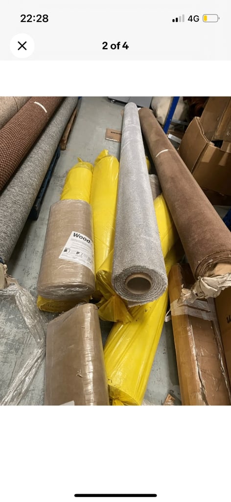 Carpet rolls, brand new clearance . MAY DELIVER