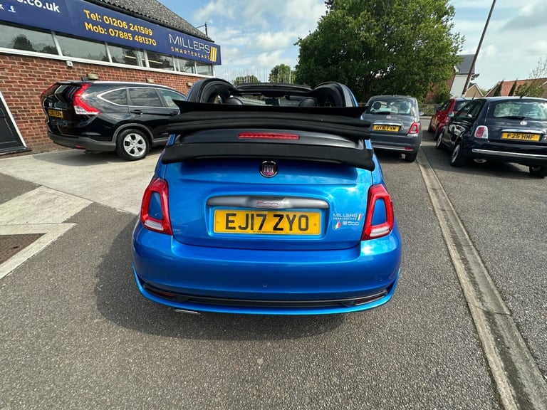 2017 Fiat 500 1.2 S 2dr CONVERTIBLE Petrol Manual