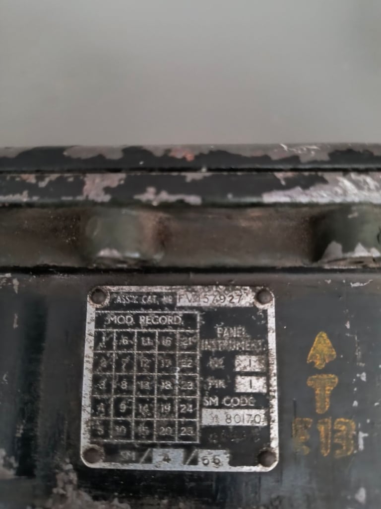 Austin champ instrument cluster 