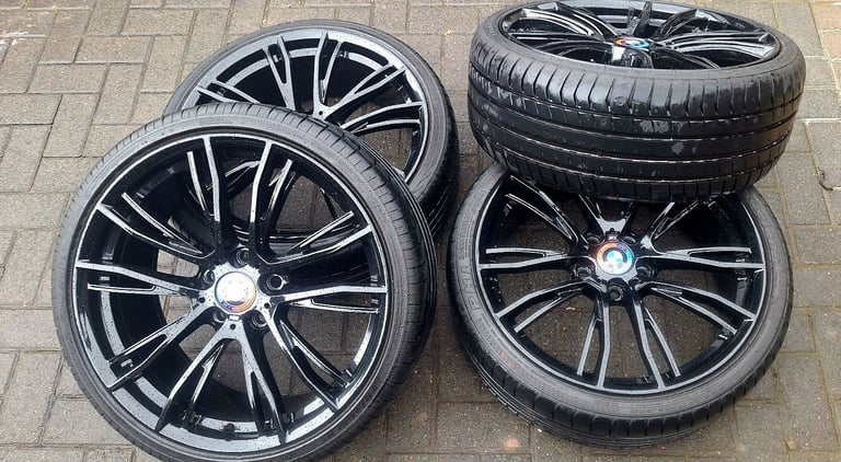 BMW M Performance style 732M 20inch Alloys (staggered) in Gloss Black