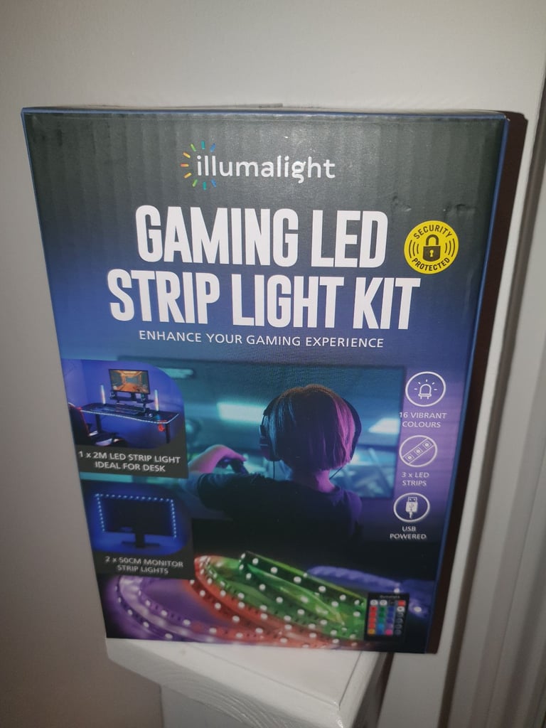 Gaming led stripe lights kit 