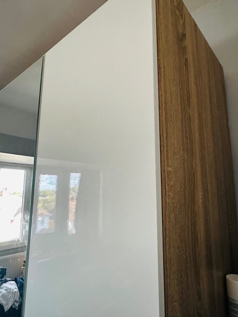 4-Door Wardrobe with Drawers & Mirrors