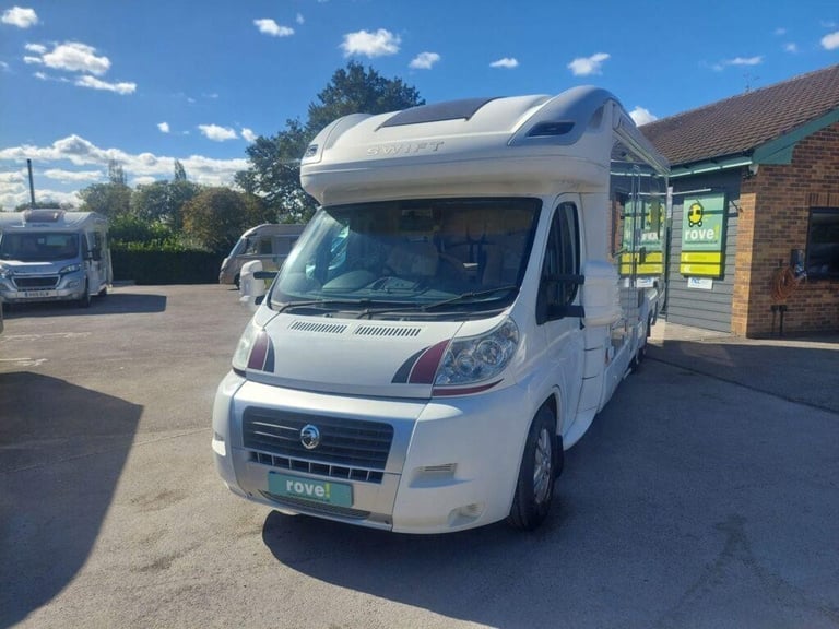 Swift Kon-Tiki 649 4 Berth 4 Belt Dinette Conversion Rear Lounge Motorhome