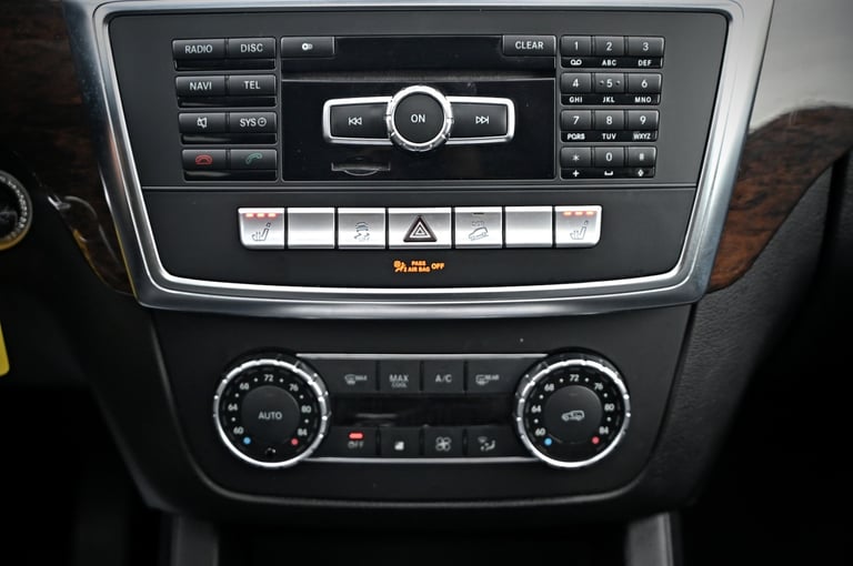 LEFT HAND DRIVE MERCEDES-BENZ ML350 SE LINE 3.5 V6 PETROL 2014 [63] WHITE LHD