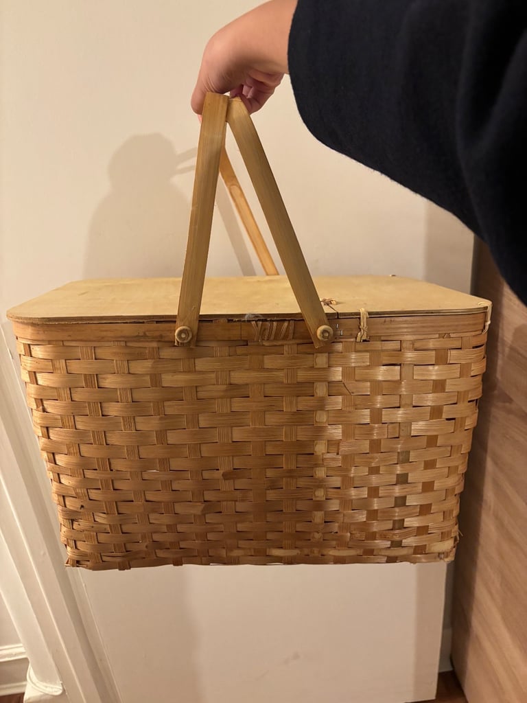 Large basket from Zara Home 