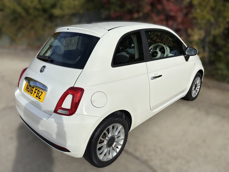 2016 Fiat 500 1.2 ECO Pop Star Hatchback 3dr Petrol Manual Euro 6 (s/s) (69 bhp)