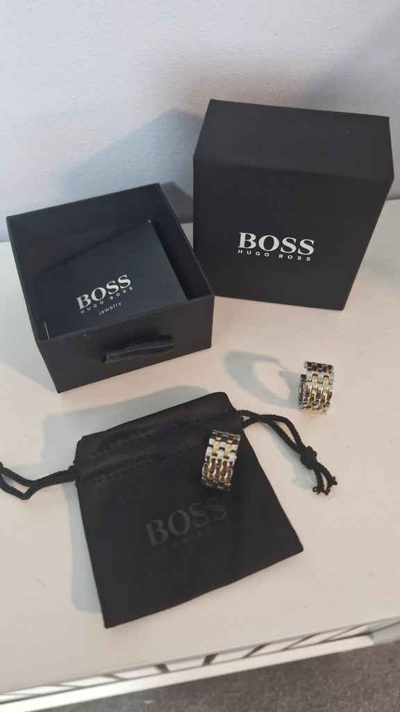 Genuine Hugo Boss earrings 